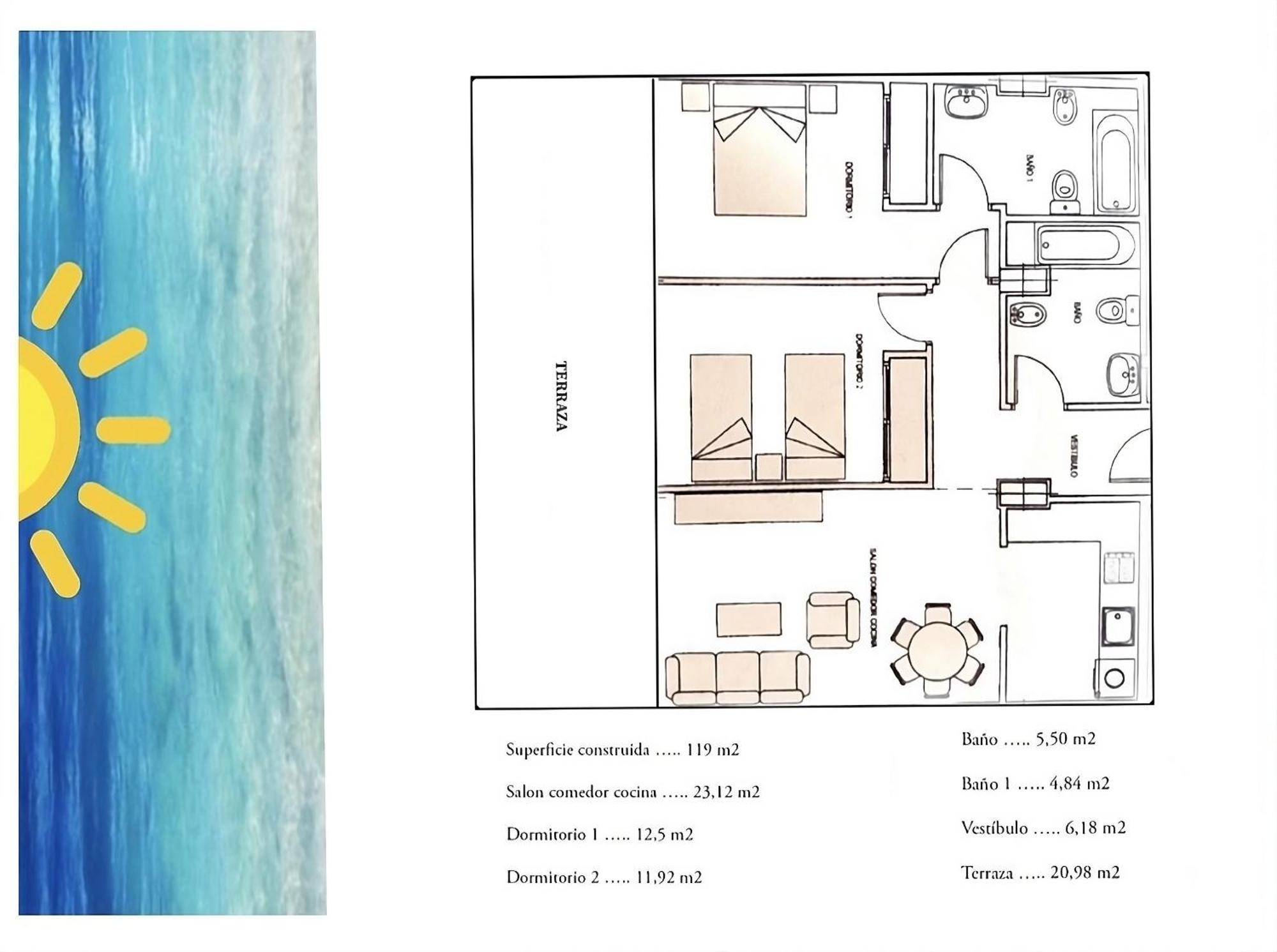 קלפה Apolo 16 Impresionantes Vistas Piso 14 Sobre El Mar. Top. מראה חיצוני תמונה